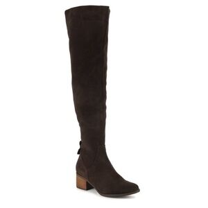 Steve Madden Purly Boots Brown Suede Over The Knee Tall Boot Womens sz‎ 6